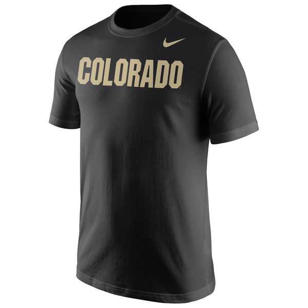 Colorado Buffaloes Nike Wordmark WEM T-Shirt - Black,We sell and wholesale Colorado Buffaloes Nike Wordmark WEM T-Shirt - Black on line form chian!